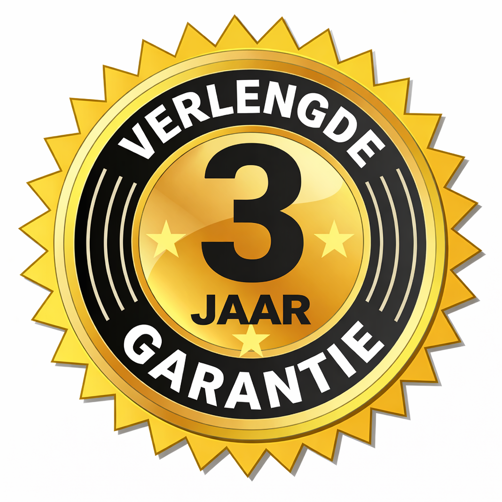 Verlengde garantie van 3 jaar
